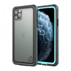 Nejlepší voděodolný iphone 11 případ levný život odolné případy pro iphone11 wterfree puch pro iphone (blue) s transparentním krytem zad